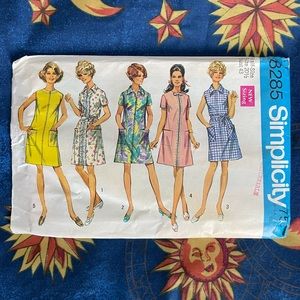 Vintage 1969 sewing pattern